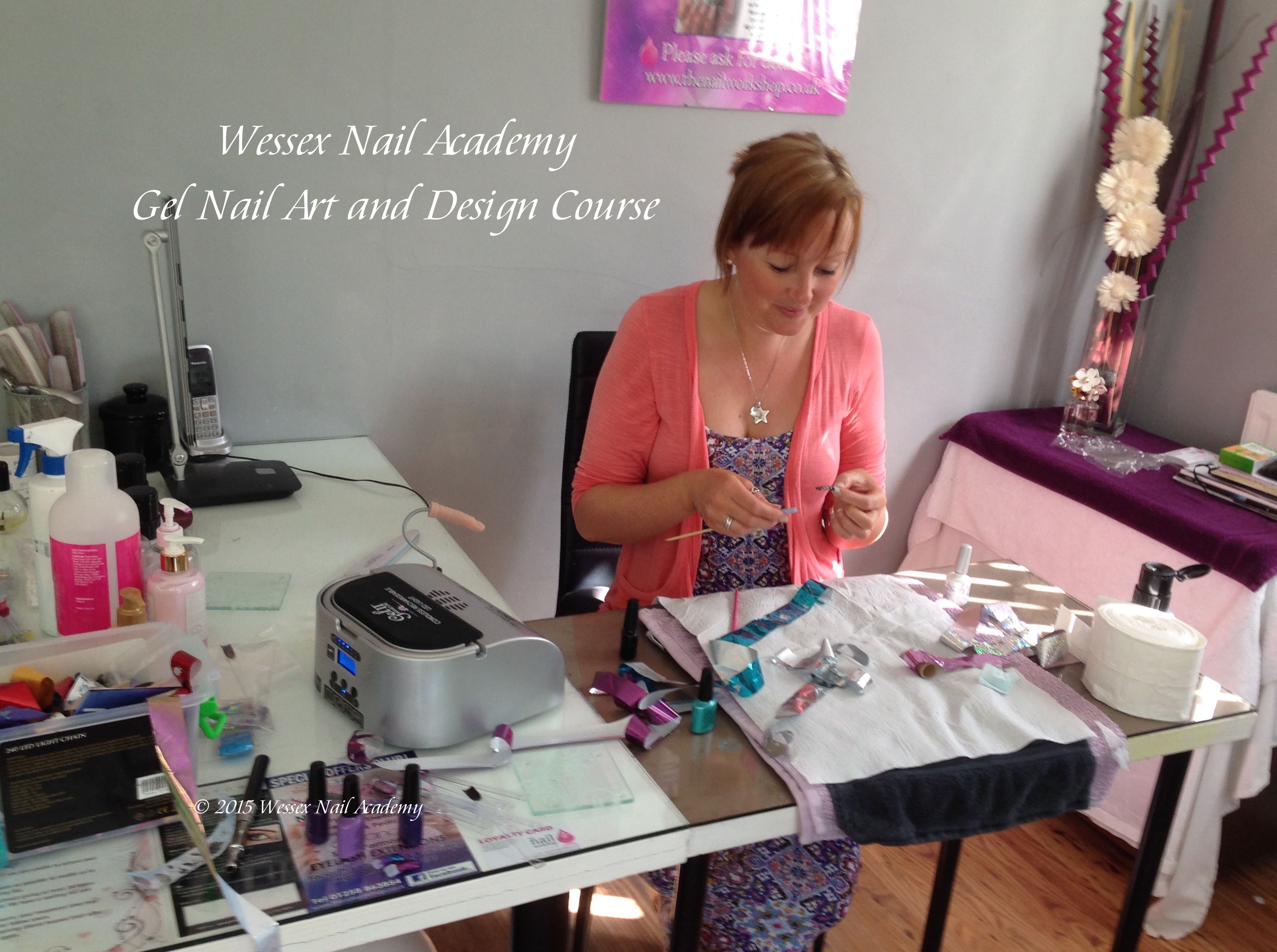 Nail Art Course, Nail extension training, nail training course, Wessex Nail Academy Okeford Fitzpaine, Dorset
